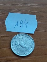 MAGYAR NÉPKÖZTÁRSASÁG 10 FILLÉR 1985  ALU.  194