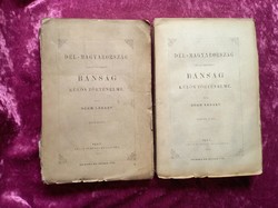 Böhm Lénárt: Dél-Magyarország vagy az úgynevezett Bánság külön történelme I-II. - 1868-as kiadás