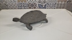 Teknős hamutál, ékszertartó réz ötvözet