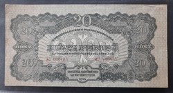 Vöröshadsereg 20 PENGŐ 1944 .