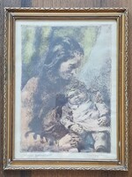 Jenő Elekfy: mother with her child