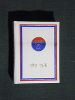 Minikönyv,sport,foci, Vasas S.C. 1977