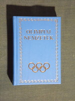 Minikönyv,sport,OLIMPIAI NEMZETEK 1976 ,