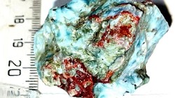 Ritka Larimár nyers ásvány-  Specimen - 36g - akár ékszerkészítéshez  - gyűjtői darab