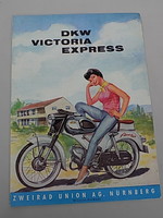 DKW motorkatalógus (reklám anyag)