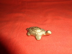 Solid Brass Mini Turtle Statue