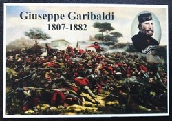 IM35 / 2022 Giuseppe Garibaldi  emlékív postatiszta