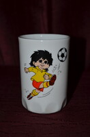 Zsolnay focistás pohár ( sérült )  ( DBZ 00123 )