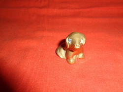 Solid Brass Mini Dog Statue