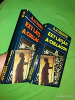1989. A. J. Cronin :Ezt látják a csillagok I-II. Bányász - vasutas regény képek szerint ÁRKÁDIA