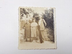 Régi kép fotó fénykép - család, nagyszülők és unoka