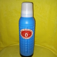 Régi, retro, DDR, német, üvegbetétes Termosz.