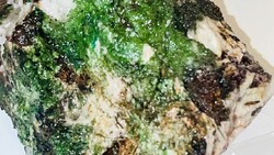 Ritka Liberthenit - TOP minőségben-  nyers ásvány     -460g -  -Gyűjtői darab