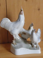 Zsolnay porcelán tyúkudvar - Sinkó András -