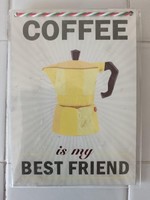 Fém kép 23 COFFEE is my BEST FRIEND