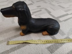 Tacsi tacskó kutya szobor 30cm FA