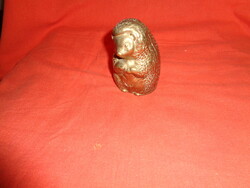 Brass Hedgehog Mother Statue