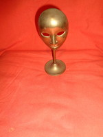 Sárgaréz maszk disz