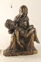 Antik kézzel faragott faszobor 410
