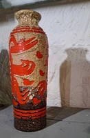 Retro iparművészeti kerámia váza