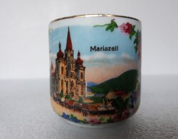 Máriazell, antik porcelán zarándok emlékcsésze, kávéscsésze