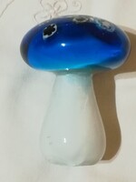 Muránói,millefiori  kézműves üveg gomba .