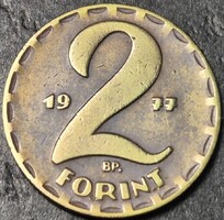Hungary, 2 Forint 1977