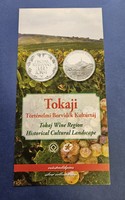 2008 Tokaj Történelmi Borvidék tájékoztató füzet ezüst emlékérméhez.