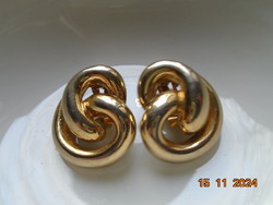 Vintage arany csomó klipsz