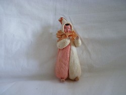 RÉGI KARÁCSONYFADÍSZ - VATTA DÍSZ - BOHÓC!