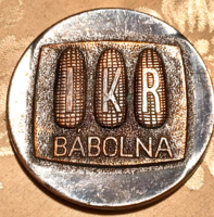 BRONZ PLAKETT BÁBOLNA I.K.R.  (21)