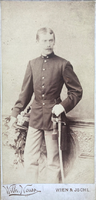 CDV KATONA TISZTVISELŐ SZABLYA 1887 KUK AUSZTRO-MAGYARORSZÁG
