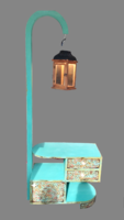 Art deco lámpás komód felújítva