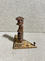 Kubai fafaragás, emléktárgy, 12 x 13 cm-es nagyságú. 3981