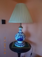 S24-11 Szecessziós porcelán asztali lámpa
