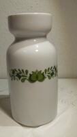 Alföldi porcelán zöld magyaros váza