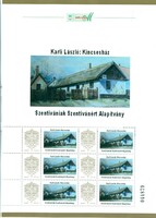 Személyes bélyeg: Karli: Kincsesház, akvarell **