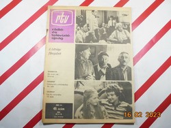 Régi retro - rtv - Rádió-és Televízióújság - 1986. december 8-14. - Születésnapra ajándékba.