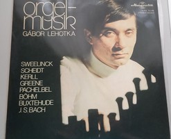 Orgel Musik Lehotka Gábor LP Hanglemez