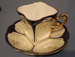 Antik szecessziós porcelán kávés csésze
