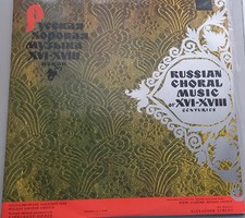 Russian Choral Musik LP hanglemez