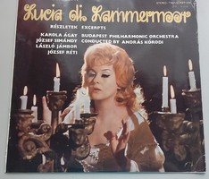 Lucia di Hammermor LP hanglemez