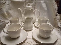 Bavaria porcelán kávés készlet 4 személyre /hiányos/