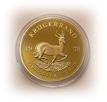 Krugerrand 1978 - befektetési arany érme replika