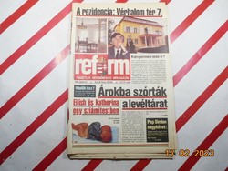 Retro régi újság - Reform - Független Demokratikus Hírmagazin - 1990. április 27. - Születésnapra