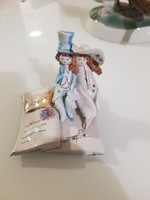 Porcelán spagetti figura