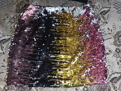 ÚJ UK 12-es Pretty Little Thing flitteres, "simizős" szoknya