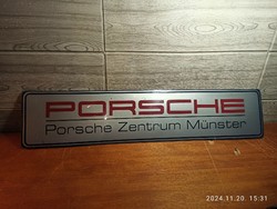 EREDETI PORSCHE RENDSZÁM TÁBLA