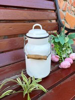 1 literes Bonyhádi tejeskanna  Falusi paraszti konyhai eszköz