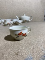 Art deco KPM kávés,teáskészlet, 36 db-os, porcelán, tálakkal. 2207